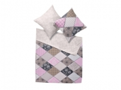 Parure de lit renforc&eacute; double face