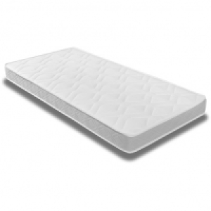 Matelas Mousse HR 35kg/m3 accueil latex 75kg/m3 90x190 cm KALI