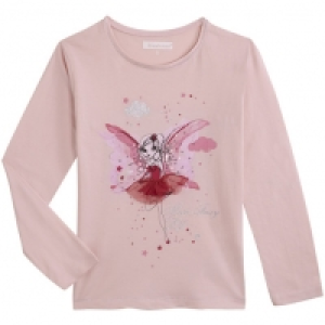 In Extenso Tee-shirt manches longues fille
