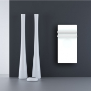 Sèche-serviette électrique à rayonnement en verre