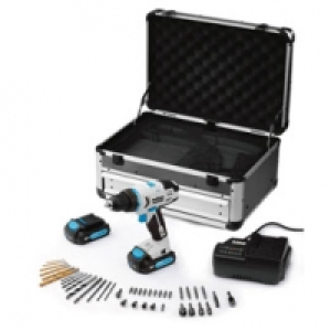 Castorama Mac Allister Perceuse-visseuse sans fil MAC ALLISTER 14,4V - 2Ah + accessoires