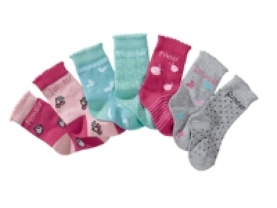 7 paires de chaussettes fille ou garçon 3.99 €