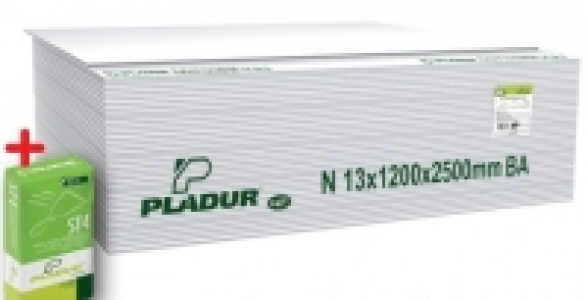 Plaque de plâtre BA13 NF PLADUR URALITA