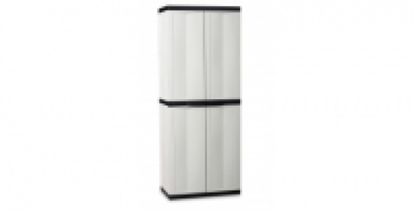 Armoire 2 portes Trend Line S gris