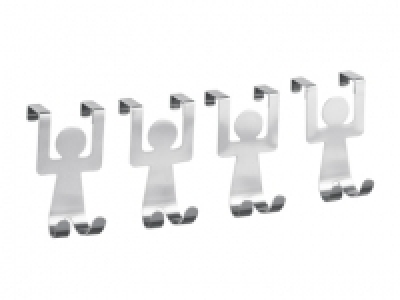 4 pat&egrave;res ou crochets de porte