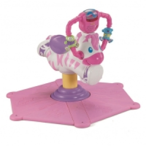 Fisher Price Z&egrave;bre tourni rebond rose