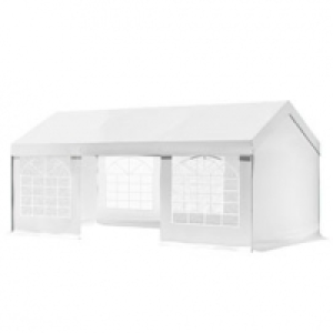 Castorama Blooma Tonnelle Betty 4 x 8 m blanche