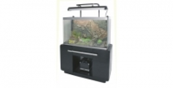 Aquarium Osaka 260 glossy équipé 244 L noir