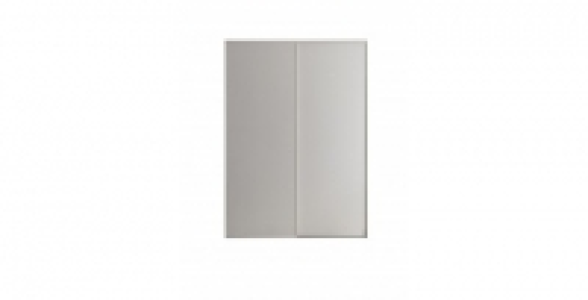 Porte de placard pack 2 vantaux 180 x 250 cm Cérusé BLANC