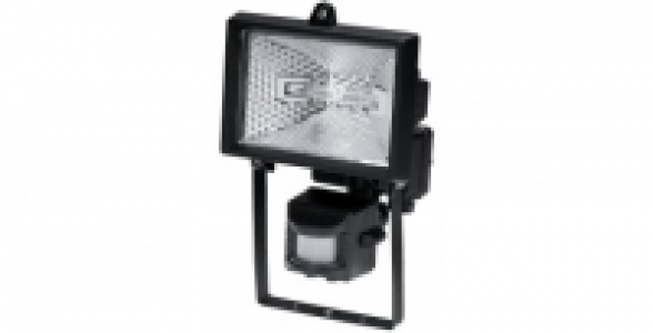 Projecteur extérieur noir avec détecteur LUN AIR