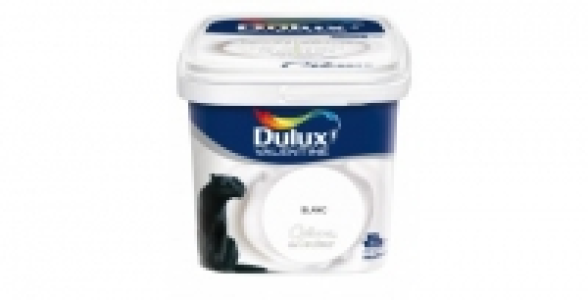 Peinture Crème de Couleur 2,5l blanc DULUX VALENTINE