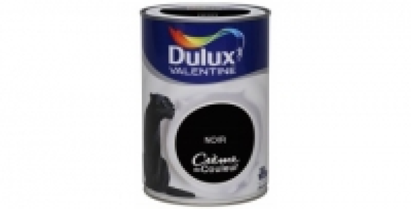 Peinture Crème de Couleur 1,25L noir DULUX VALENTINE