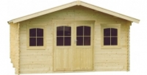 Abri en bois massif 34mm DECOR ET JARDIN Valograde