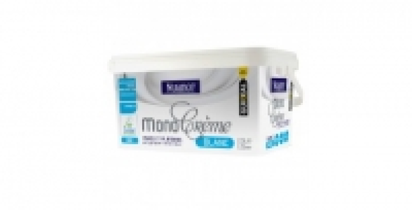 Peinture murale blanc mat 2,5L NUANCE Monocrème