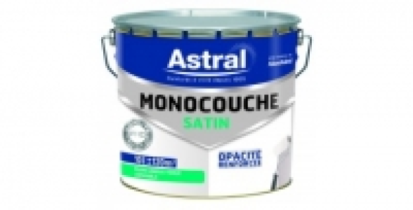 Peinture blanc base white satin 10L ASTRAL Ligne Professionnelle