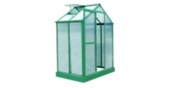 Mini serre de jardin 2,23m&sup2; + base LAMS Capucine