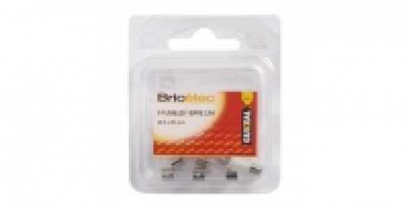 Bricomarche  5 fusibles verre 1A Ø5x20 mm BRICELEC