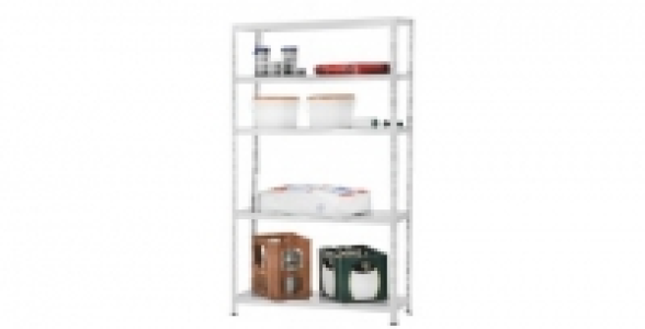 Étagère métal 5 tablettes L75 cm