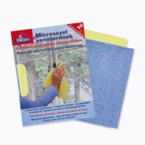 Twido® 2 Chiffons pour vitres en microfibre