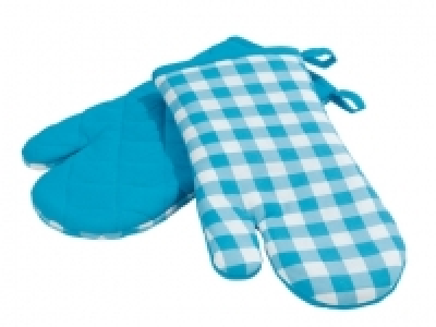 2 gants de cuisine ou gant à four double