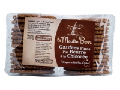 Gaufres fines pur beurre &agrave; la chicor&eacute;e ou nature