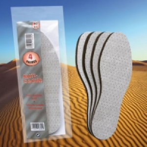 Lot de 4 paires de semelles anti-odeur 1.49 €