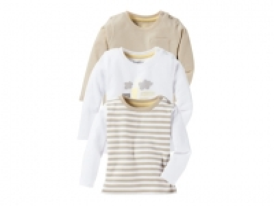 3 t-shirts manches longues bébé