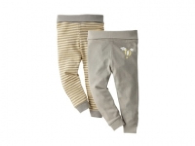 2 pantalons molletonnés bébé