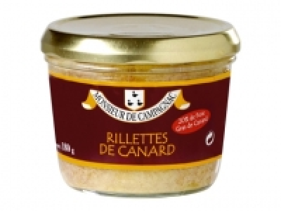 Rillettes de canard au foie gras de canard