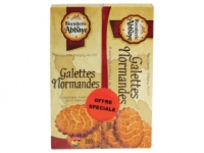Galettes normandes ou sablés dantan au beurre dIsigny AOP
