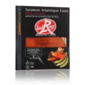 Saumon Atlantique fumé - Ecosse - 2 tranches 80g 5.04 €