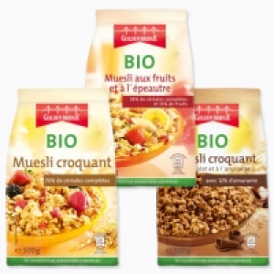 Golden Bridge® Muesli croustillant bio