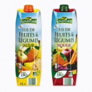 Goldhorn® Jus de fruits et légumes bio