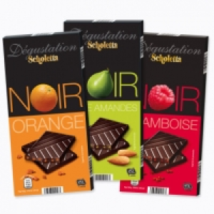 Chocolat noir aux pépites fruitées 0.89 €