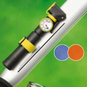Mini pompe pour vélo avec manomètre