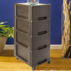 Curver® Tour de rangement 4 tiroirs