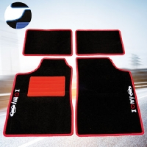 Car Xtras® Set de 4 tapis auto