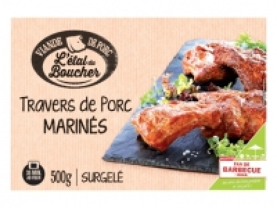 Travers de porc marinés 3.49 €