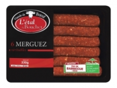 6 merguez véritables 1.99 €