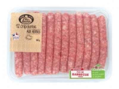 12 chipolatas aux herbes