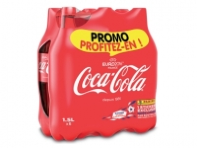 Pack de 6 bouteilles de Coca Cola Zéro ou Regular