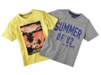 2 t-shirts imprimés garçon