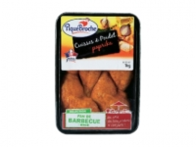Cuisses de poulet marinées au paprika