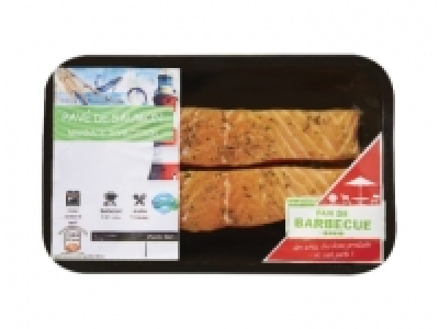 2 pavés de saumon marinés