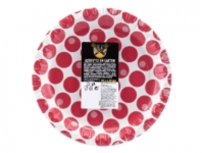 25 assiettes en carton