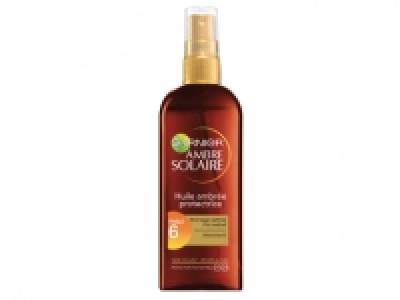 Spray huile ambrée protectrice