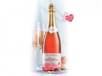 Champagne Brut Rosé Henri Delattre AOC 14.99 €