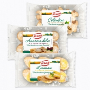 Biscuits saveurs italiennes 1.69 €