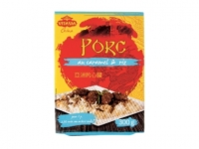 Porc au caramel et riz tha&iuml; ou poulet aux champignons noirs et nouille 2.29&nbsp;&euro;