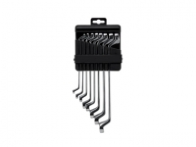 Jeu de 8 cl&eacute;s plates ou cl&eacute;s polygonales